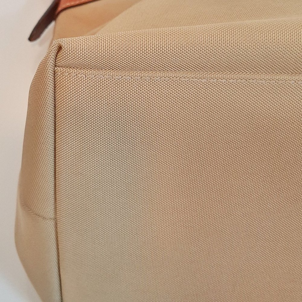 Dooney & Bourke Erica Nylon & Vacchetta Leather Hobo Bag - Picture 7 of 16